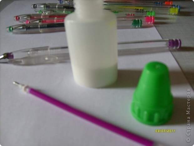 Мастер-класс: когда нет под рукой витражных красок................ Фото 3