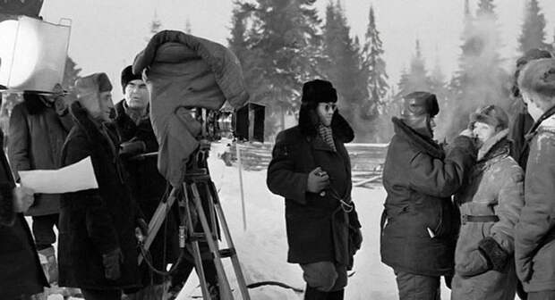Фото со съемок популярнейших советских фильмов кино, съемки, хроника