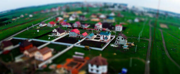 Игрушечная родина: городские пейзажи России в объективе tilt-shift