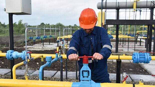 Газовое месторождение во Львовской области Украины
