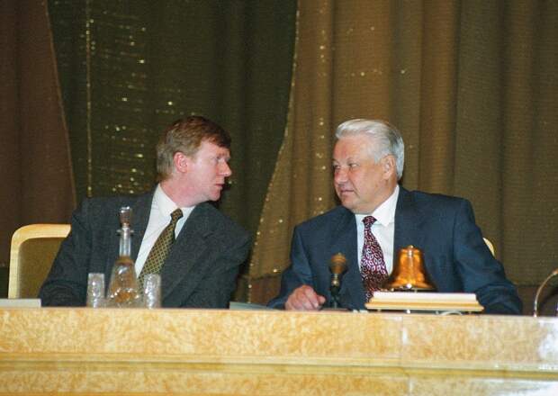Если бы не Чубайс, Ельцин проиграл бы выборы. Фото: Александр Чумичев/ТАСС 