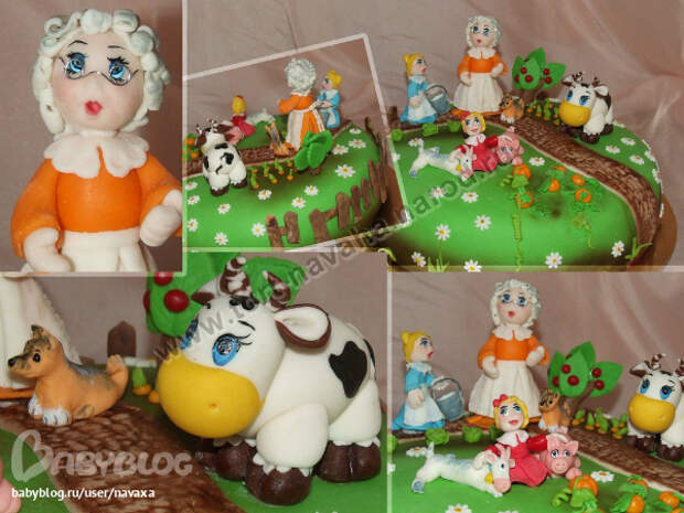 Картинки по запросу торт бабушке на день рождения