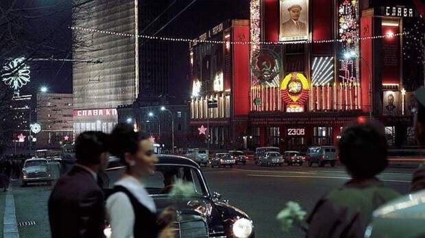 Улица Горького, Москва, 1969 год СССР, история, фотографии