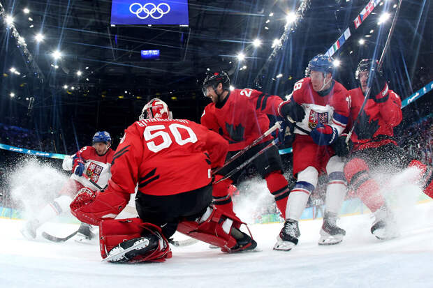 Сборная Канады в овертайме обыграла Чехию и вышла в полуфинал турнира Олимпиады