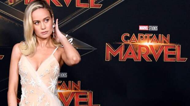 brie larson at the captain marvel premiere