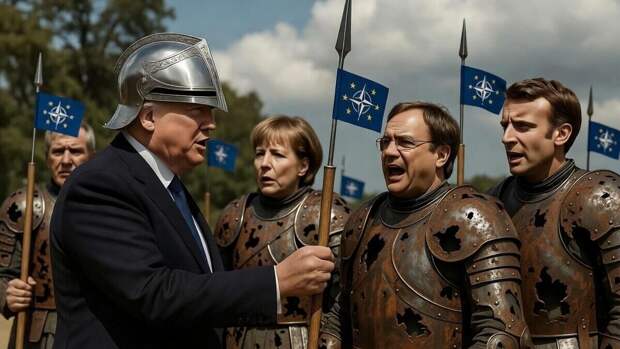 "Идите и деритесь с русскими!" Америка пробуждает воинственный дух Европы, чтобы свалить с себя ответственность за Украину