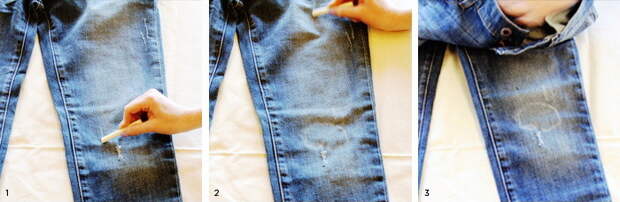как сделать джинсы рваными_1