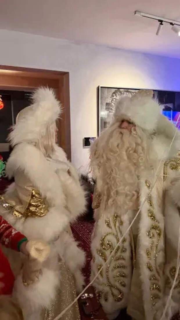 Новый год у Ксении Собчак