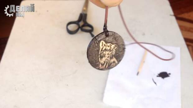 Перенос рисунка на монету