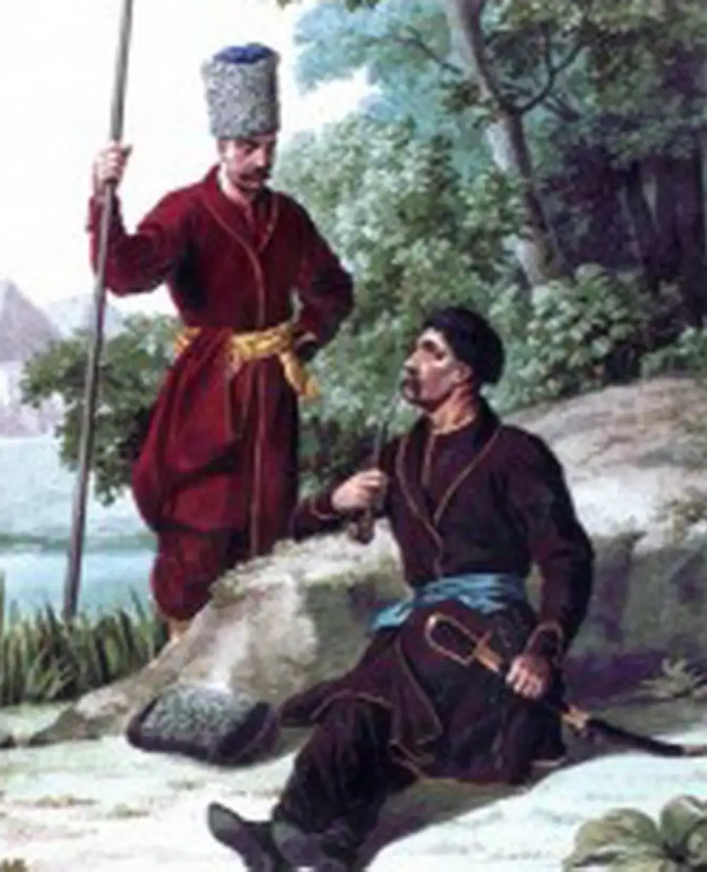 Волжские казаки 17 века