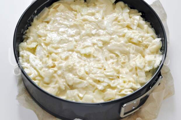 Капустный пирог с сыром