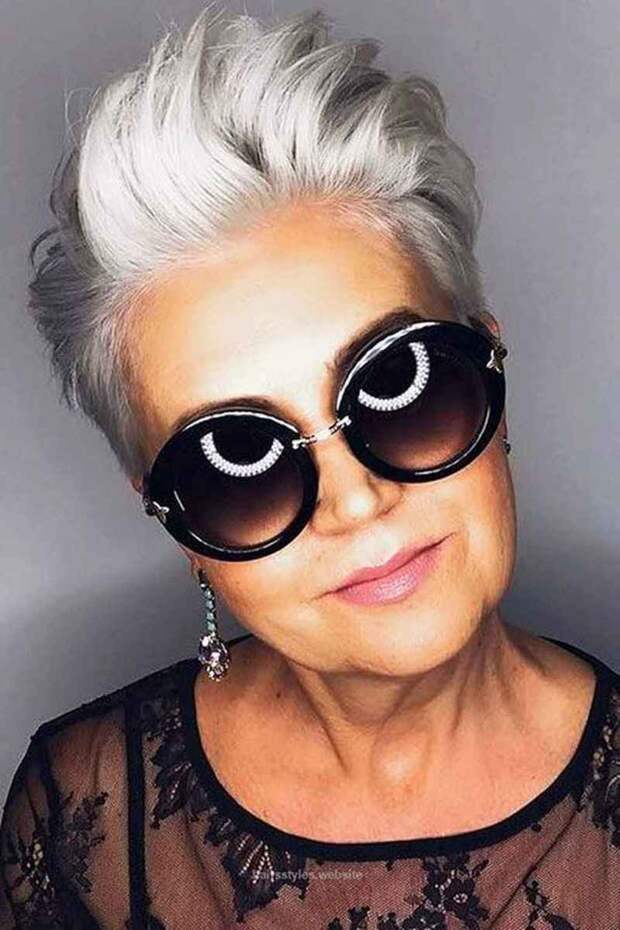 Причёски для женщин старше 50 лет фото 11