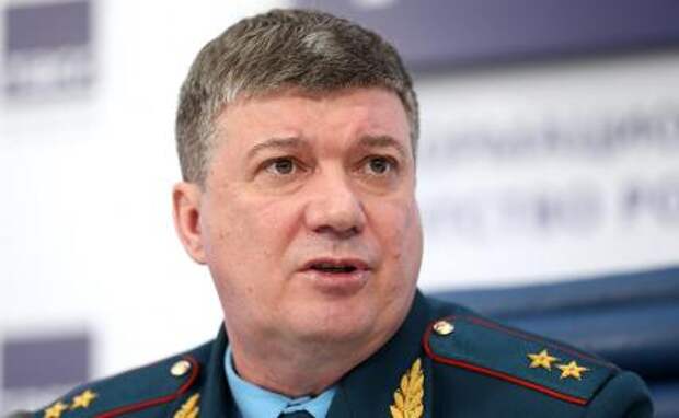 На фото: начальник Главного управления МЧС России по Московской области Сергей Полетыкин