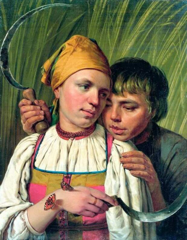 А. Г. Венецианов, «Жнецы», 1820-е гг.