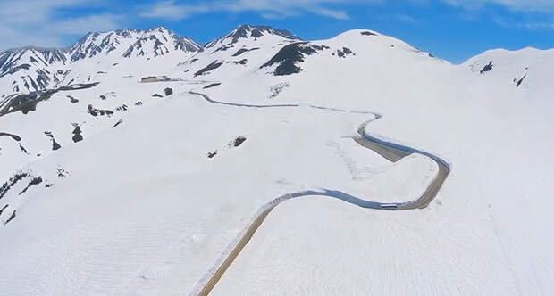 Tateyama Kurobe Alpine: снежный маршрут