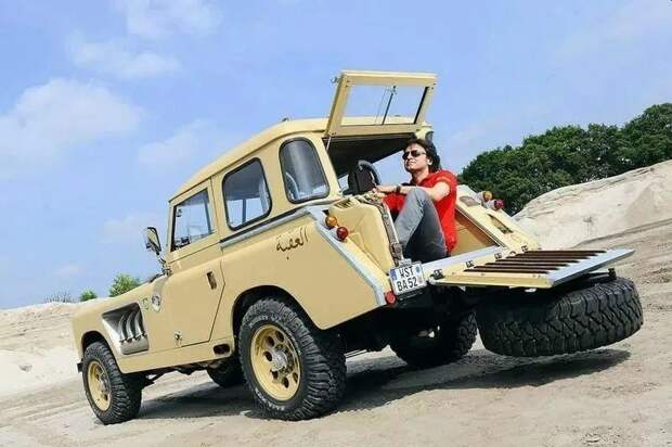 Самый необычный Land Rover в мире Bell Aurens Longnose