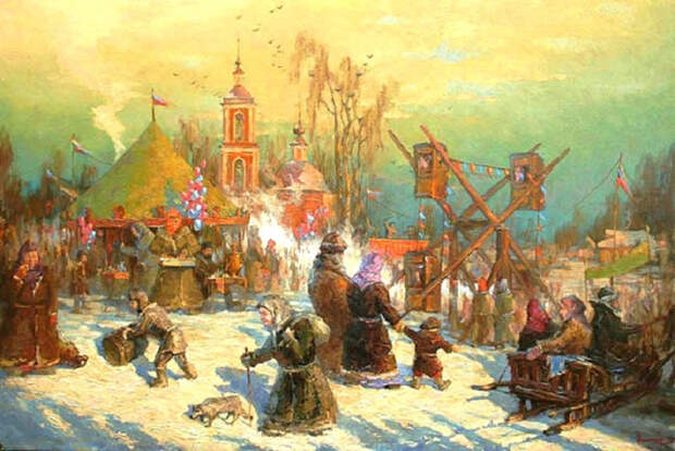 С. Нестерчук, Ярмарка в старом Дмитрове С. Нестерчук, Ярмарка в старом Дмитрове
