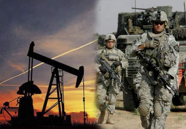Американские военные осуществляют контроль над добычей нефти в Сирии на оккупированных территориях. Источник изображения: https://vk.com/denis_siniy