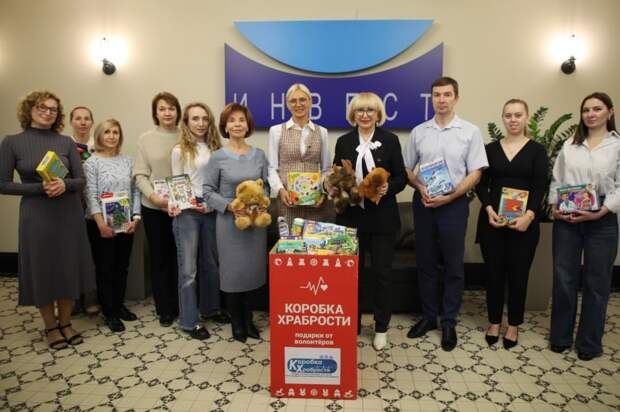 Татьяна Панфилова приняла участие во Всероссийской акции «Коробка храбрости»