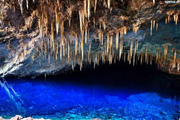Пещера Голубое озеро, Blue Lake Cave