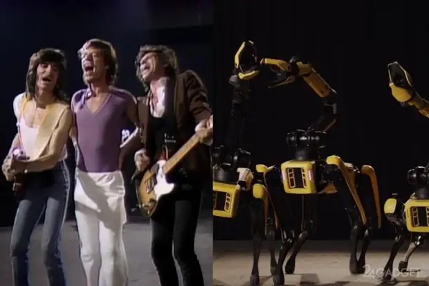 Роботы Boston Dynamics станцевали под хит The Rolling Stones
