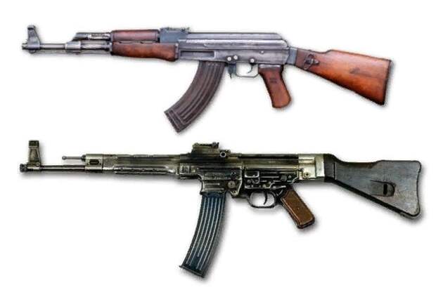 АК-47 и StG 44 различаются даже внешне