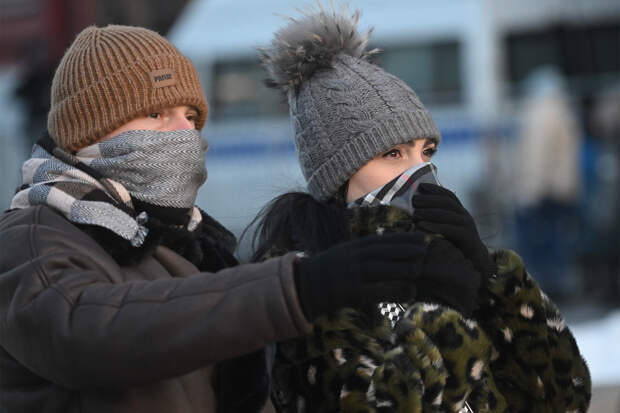 Москвичей предупредили о почти 30-градусных морозах