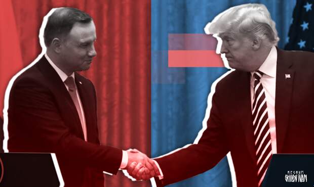Дональд Трамп и Анджей Дуда