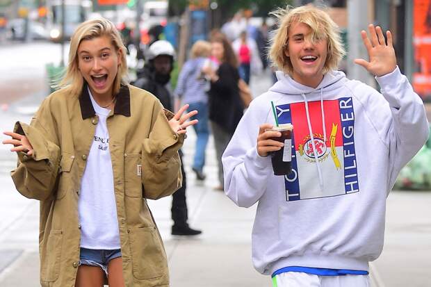 Hailey Baldwin and Justin Bieber