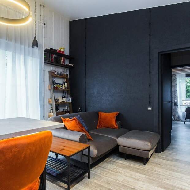 Грамотный интерьер мини-дома 40 м² в Подмосковье: проект, который дизайнеры сделали сами для себя