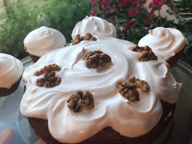 Морковный кекс