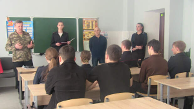 В Северной Осетии дан старт Урокам мужества с участием Совета ветеранов ОМВД России по Моздокскому району, посвященных Дню Защитника Отечества