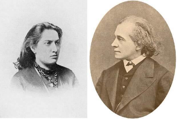 Мать Валентина Семеновна и  отец художника - композитор Н.А.Серов.