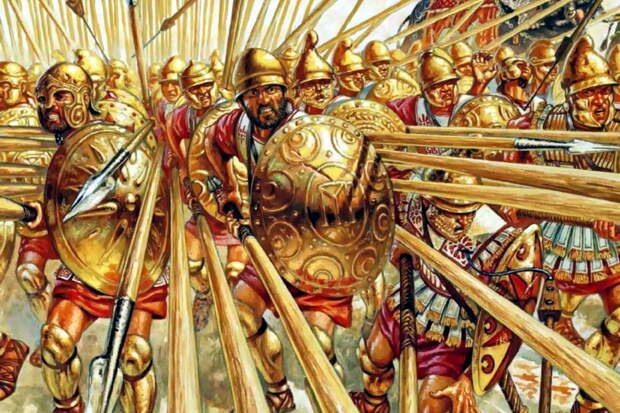 Македонская фаланга в бою - Пирр: авантюрист, полководец, правитель | Warspot.ru