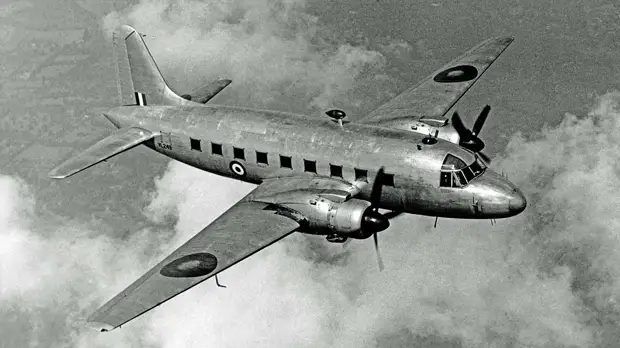 Vickers Valetta prototype VL249 first flight