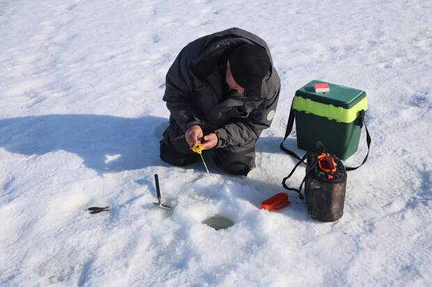 Лёд, леска и уха: энергетики Рязани определили лучших на зимней рыбалке