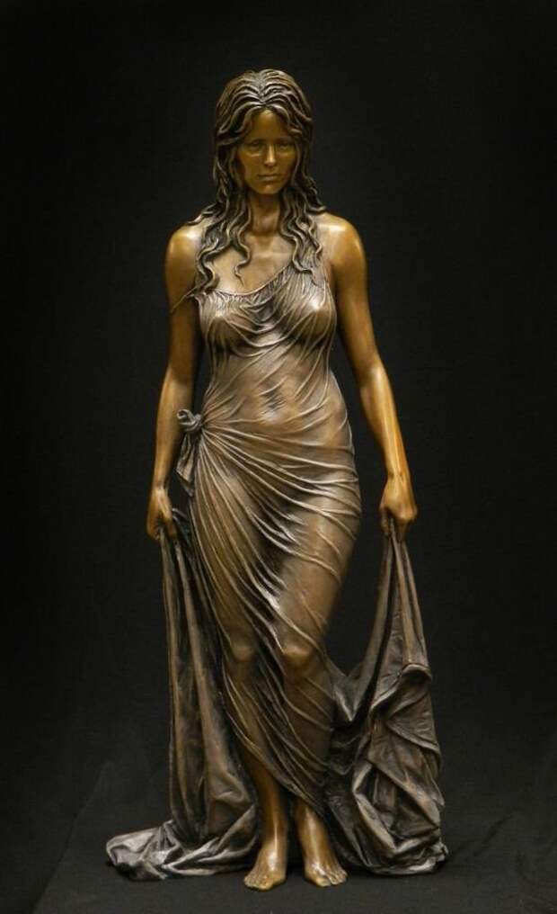 Бенджамин Виктор - один из самых известных современных скульпторов интересное, искусство, красота, лица, скульптура, талант