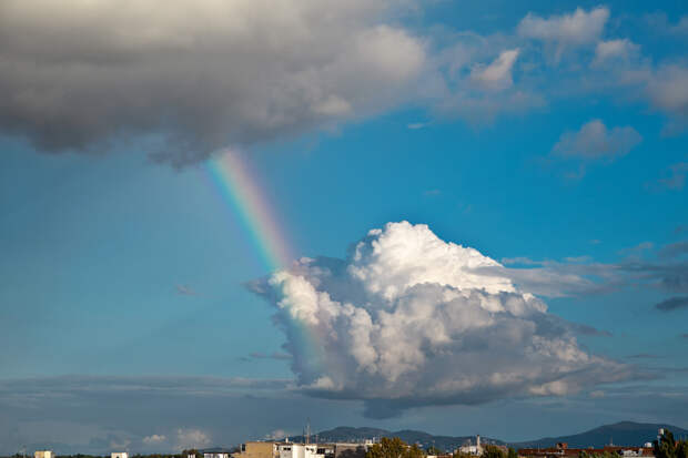 The rainbow by Gino Angelini on 500px.com