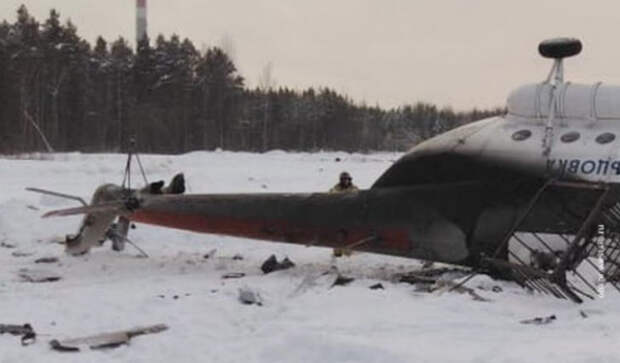 Крушение вертолета в Красноярском крае 