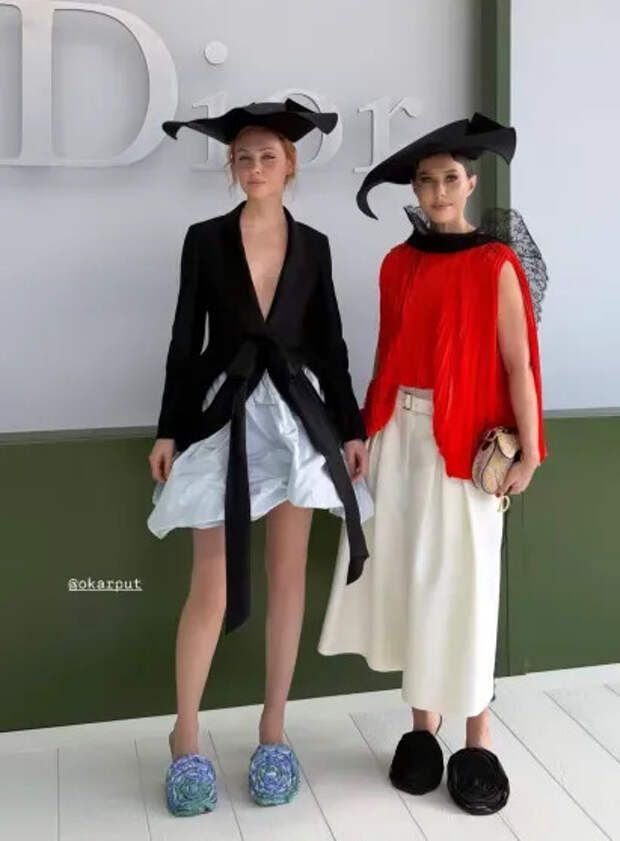 Ольга Карпуть и Ксения Собчак