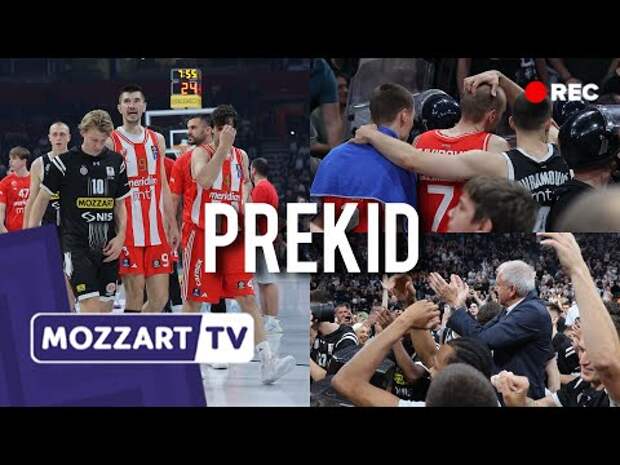 «Црвена Звезда» стала чемпионом Сербии по решению руководства лиги после остановленной и пропущенной баскетболистами «Партизана» 2-ой игры