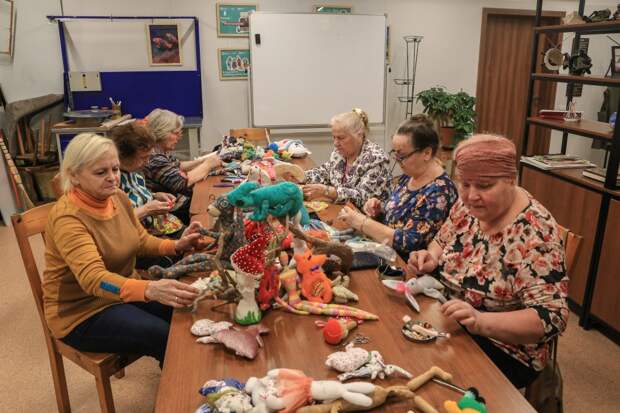 Клуб «Лоскуток» в центре «Выхино». Фото: Михаил Подобед