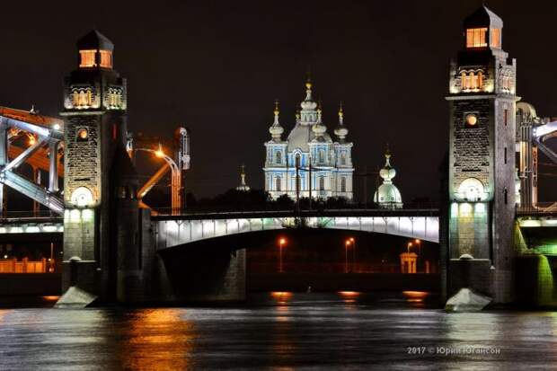 Волшебная красота мостов Петербурга (14 фото)