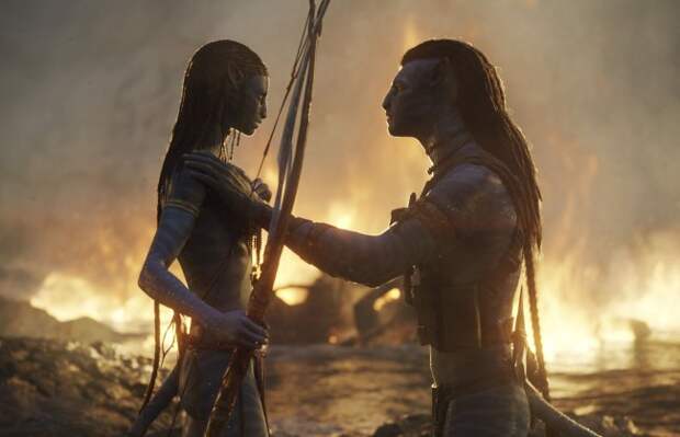 the world on fire in avatar way of the water