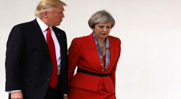 Тереза Мэй и Дональд Трамп Тереза Мэй рассказала, какой жёсткий совет ждал ей Трамп