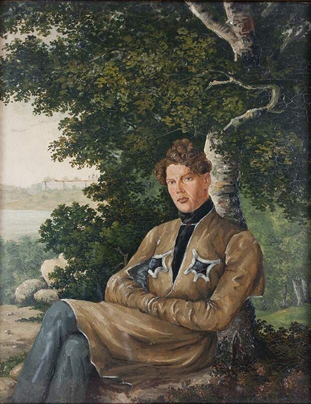 Портрет драматурга, поэта Андрея Николаевича Муравьева. Масло.(1839год). Автор: М.Ю. Лермонтов. Портрет драматурга, поэта Андрея Николаевича Муравьева. Масло.(1839год). Автор: М.Ю. Лермонтов.