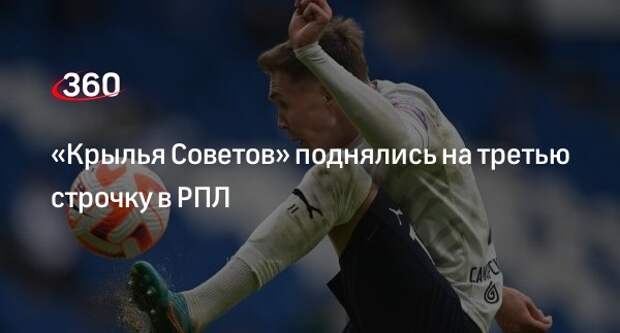 «Крылья Советов» обыграли «Сочи» со счетом 2:0 в матче РПЛ