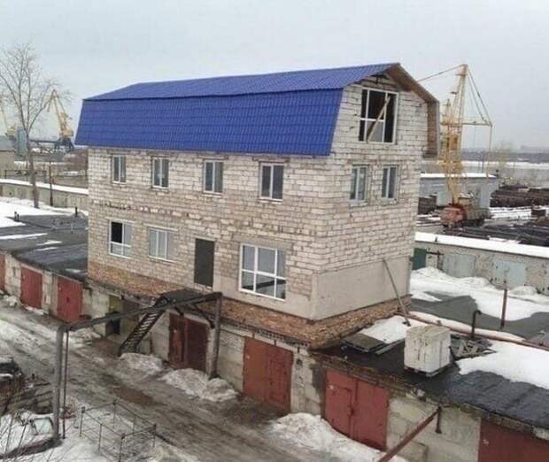 Перед вами царь-гаражи, которых не должно было существовать в природе