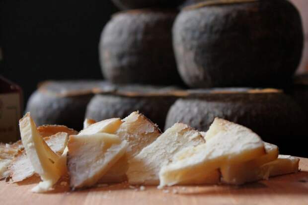 Сушёный домашний сыр, типичный для древнего Рима.