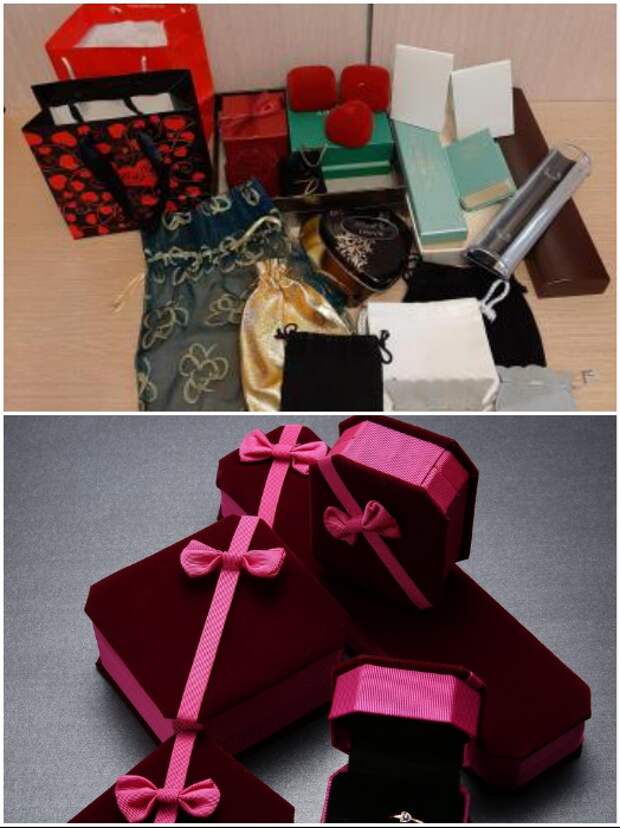 Каким бы дорогим подарок ни был, коробочку или пакетик от него хранить не стоит. | Фото: roomble.com/ youla.ru. 